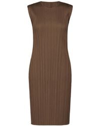 Issey Miyake - Pleats Please New Colorful Basics Dress - Lyst