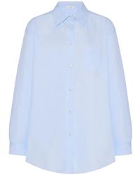 The Row - Elva Shirt Light - Lyst