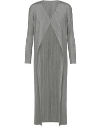 Issey Miyake - Pleats Please Coat - Lyst