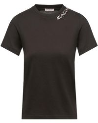 Moncler - Sketch Logo T-Shirt - Lyst
