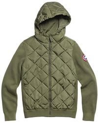 Canada Goose - Hybridge Knit Hoodie Vireo - Lyst