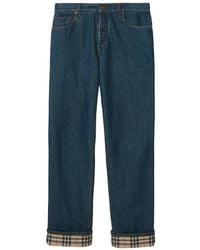 Burberry - Turn Up Jeans Mid - Lyst