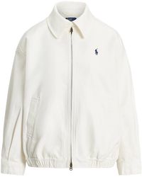 Polo Ralph Lauren - Jacket Trophy Cream - Lyst