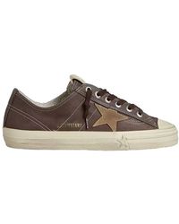 Golden Goose - Vstar Sneaker Tobacco - Lyst