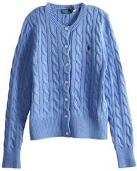 Polo Ralph Lauren - Ralph Lauren Crewneck Cardigan Light - Lyst