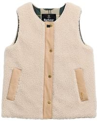 Barbour - Teddy Liner Gilet Ecru/An - Lyst