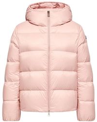 Moncler - Piumino Corto Feligule Con Cappuccio - Lyst
