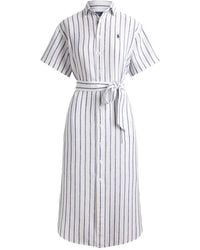 Polo Ralph Lauren - Ralph Lauren Midi Dress - Lyst