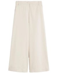 Weekend by Maxmara - Wkdariete Trousers Sand - Lyst