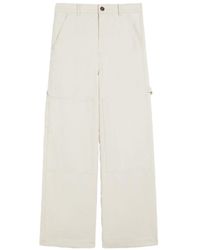 Weekend by Maxmara - Caronte Trousers Ivory - Lyst