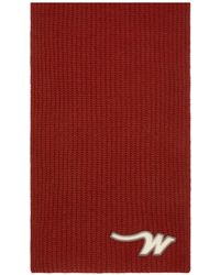 Weekend by Maxmara - Bardies Wool Scarf Cherry - Lyst
