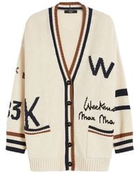 Weekend by Maxmara - Wkdblasone Cardigan Cream - Lyst