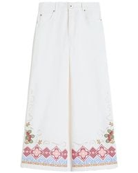 Weekend by Maxmara - Cotton Bull Trousers - Lyst