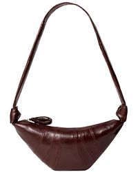 Lemaire - Small Coated Croissant Bag C. Fondant - Lyst