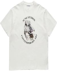 Acne Studios - Printed T-Shirt Off - Lyst