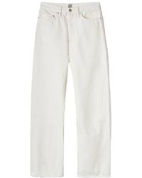TOTEME - Twisted Seam Denim Full Length - Lyst