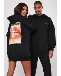 black oversized hoodie outfit
