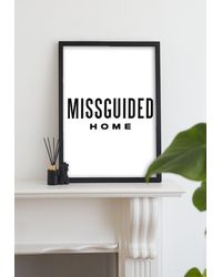 Missguided Black A2 Perspex Poster Frame