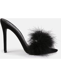 feather mules
