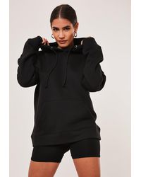 Missguided Black Basic Hoodie