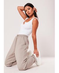 Missguided Tall Grey 90's Jogger - Gray