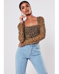 collusion ruched milkmaid top