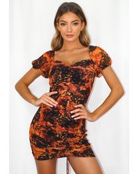 black dragon print blazer dress