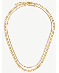 Missoma Filia & Camail Chain Necklace Set in Metallic - Lyst