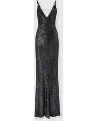 Missoni - Long Dégradé Knit Dress With Sequins - Lyst
