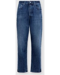 Missoni - Cinq Poches En Jean Avec Empiècement En Maille Venezia, Homme, Taille - Lyst