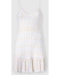 Missoni - Mini Dress With Ruffles - Lyst
