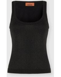 Missoni - Viscose Lamé Tank Top - Lyst