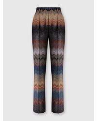Missoni - Trumpet Pants With Snake Pattern - Lyst