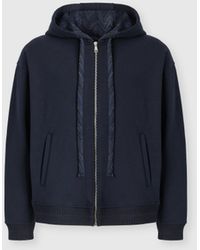 Missoni - Cotton Zip-Up Hoodie With Insert - Lyst