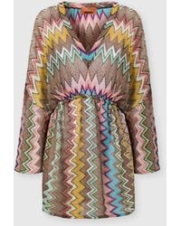 Missoni - Short Beach Cover-Up - Lyst