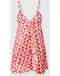 Missoni - Strandoverall Aus Viskose Mit Blumenmuster, Damen, Größe - Lyst