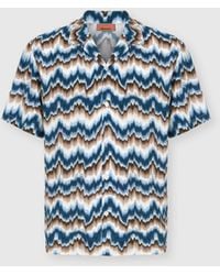 Missoni - Printed Viscose Bowling Shirt - Lyst