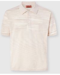 Missoni - Flamed Mercerized Cotton Polo Shirt - Lyst