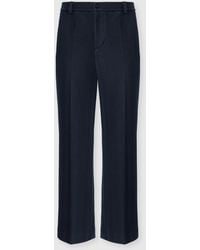 Missoni - Tone-On-Tone Chevron Cotton And Viscose Trousers - Lyst
