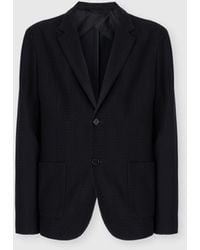 Missoni - Single-Breasted Jacket With Zigzag Pattern - Lyst