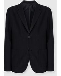 Missoni - Single-Breasted Jacket With Zigzag Pattern - Lyst