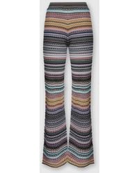 Missoni - Straight Long Pants With Stripes - Lyst