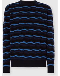 Missoni - Kurzarm-Poloshirt Mit Geometrischem Zickzackmuster, Herren, Größe - Lyst
