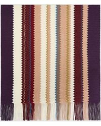 Missoni - Zig Zag Wool-Blend Scarf With Fringes - Lyst