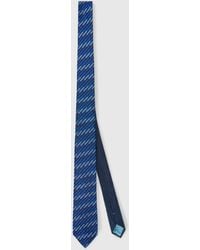 Missoni - Silk Tie With Oblique Stripes - Lyst