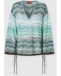 Missoni - Oversized Blouse - Lyst