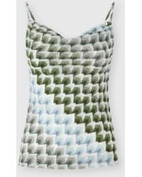 Missoni - Lace Motif Top With Draped Neckline - Lyst