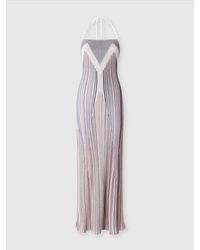 Missoni - Couverture De Maillot De Bain Longue Avec Décolleté Droit Et Dos Nu, Femme, Taille - Lyst