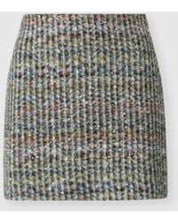 Missoni - Chevron Viscose-Blend Mini Skirt With Sequins - Lyst
