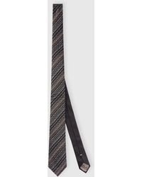 Missoni - Silk Tie With Contrasting Lining - Lyst